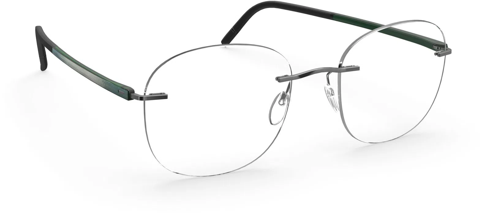 Silhouette The Wave Chassis Rimless 5567 Eyeglasses - view 12
